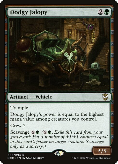 NCC: Dodgy Jalopy
