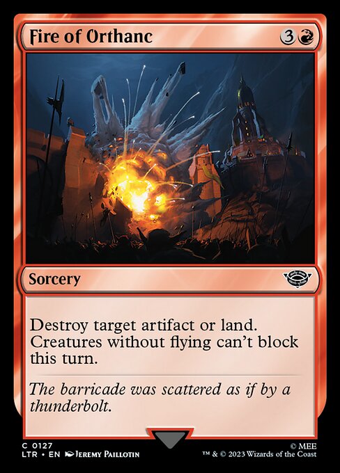 LTR: Fire of Orthanc