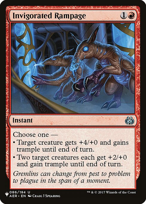 PLST: Invigorated Rampage