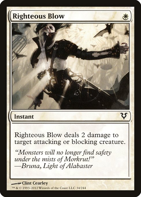 AVR: Righteous Blow (Foil)