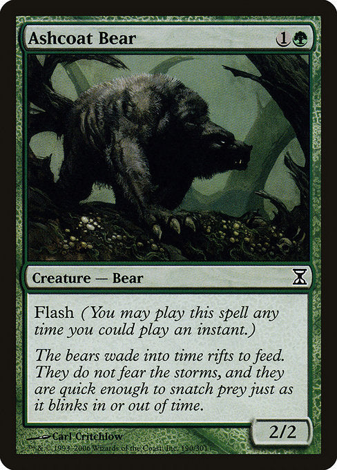TSP: Ashcoat Bear (Foil)