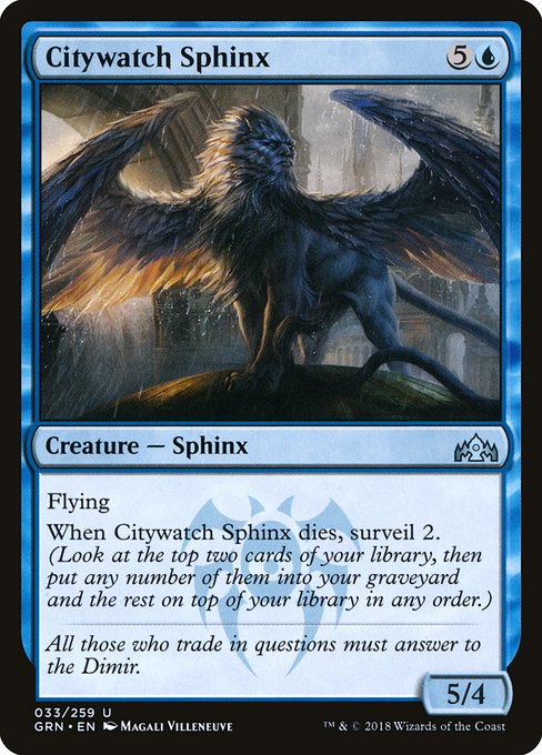 GRN: Citywatch Sphinx (Foil)