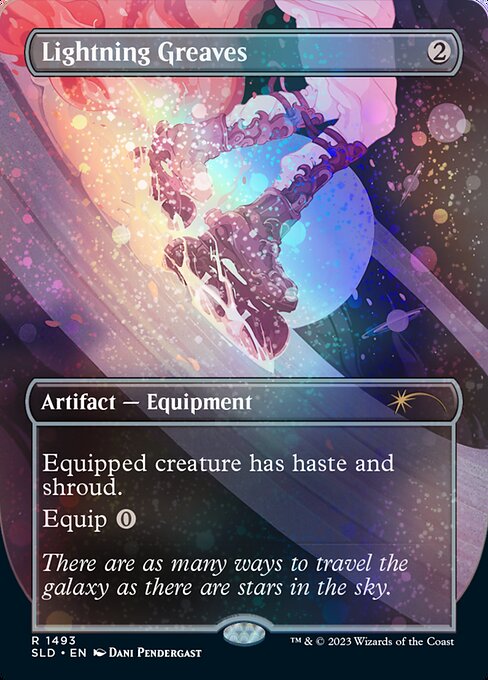 SLD: Lightning Greaves (1493) (Galaxy Foil)
