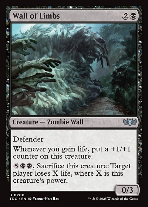 TDC: Wall of Limbs