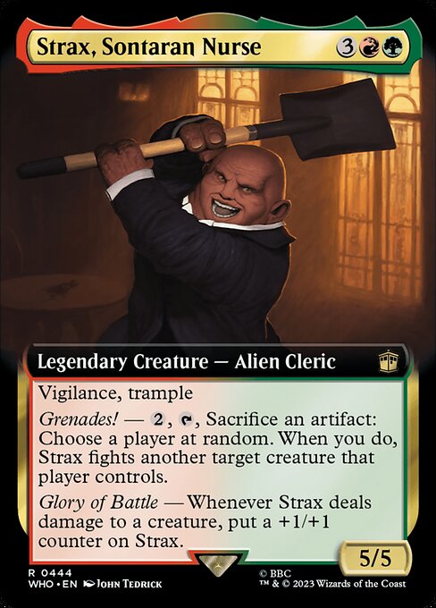 WHO: Strax, Sontaran Nurse (Extended Art)