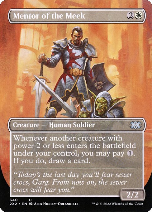 2X2: Mentor of the Meek (Borderless)