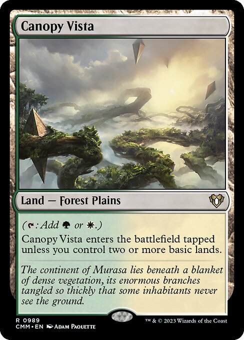 CMM: Canopy Vista