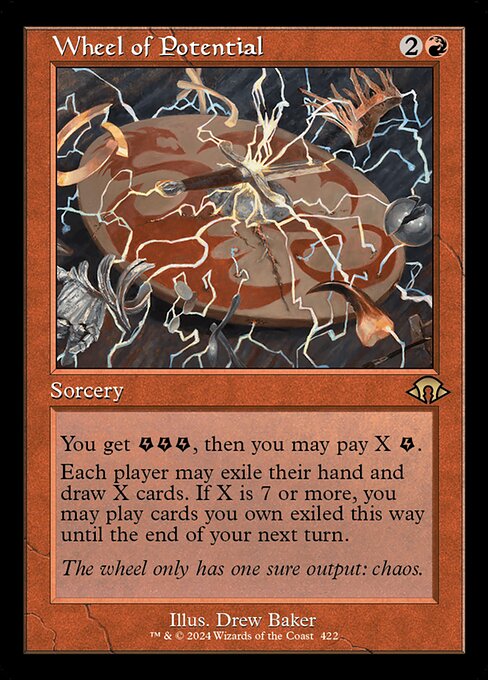 MH3: Wheel of Potential (Retro Frame) (Foil)