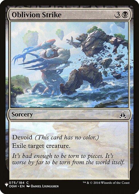 PLST: Oblivion Strike