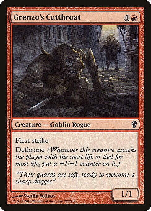 CNS: Grenzo's Cutthroat
