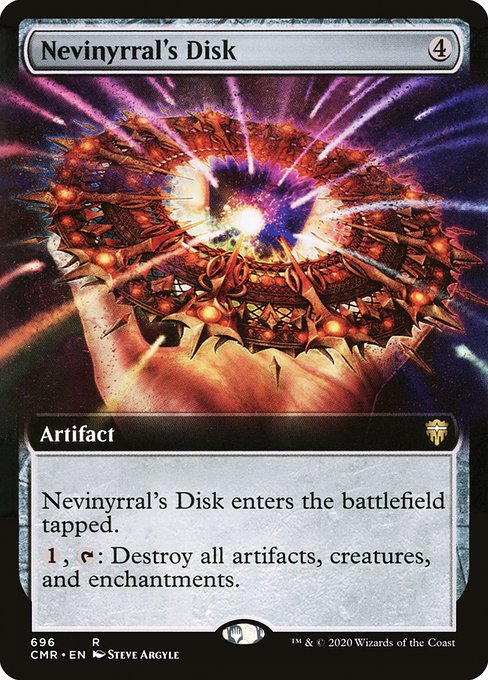 CMR: Nevinyrral's Disk (Extended Art) (Foil)