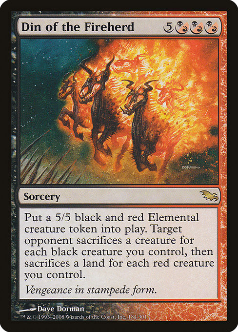 SHM: Din of the Fireherd (Foil)