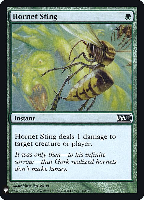 PLST: Hornet Sting (Foil)