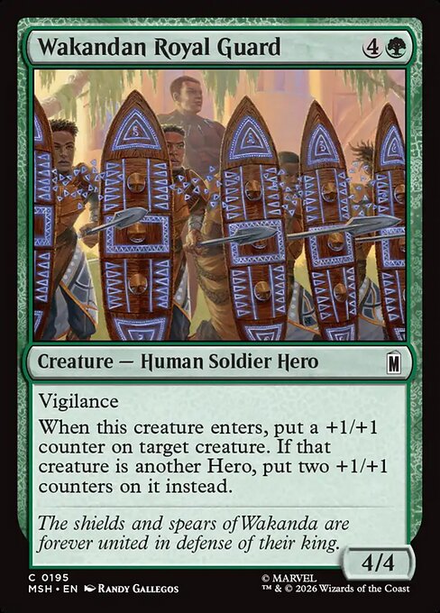 MSH: Wakandan Royal Guard