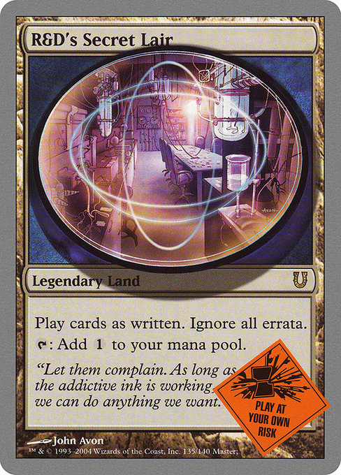 UNH: R&D's Secret Lair (Foil)