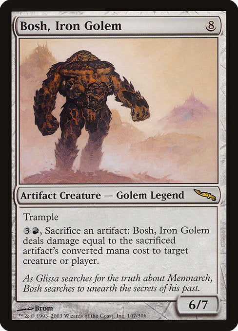 MRD: Bosh, Iron Golem