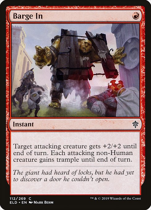 ELD: Barge In (Foil)