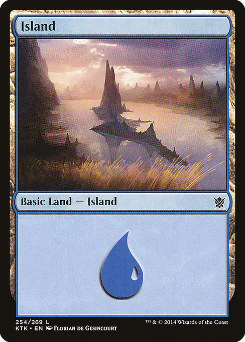 KTK: Island (254) (Foil)