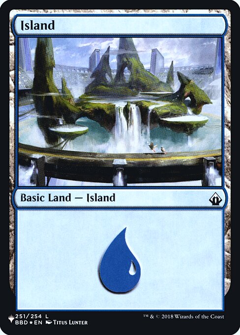 PLST: Island (BBD) (Foil)