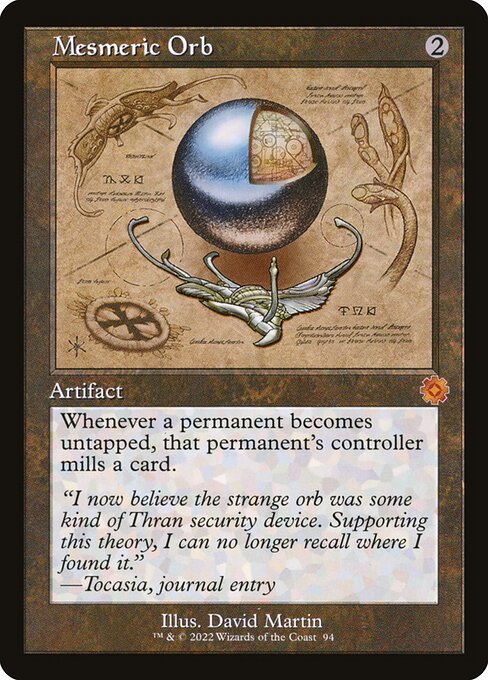 BRR: Mesmeric Orb (Schematic) (Foil)