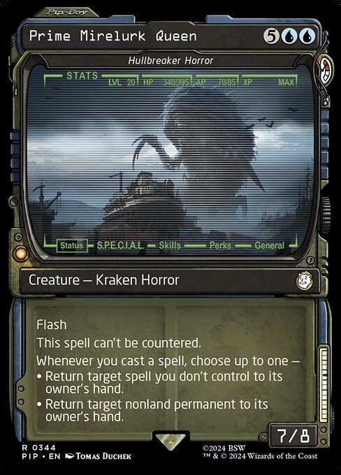PIP: Prime Mirelurk Queen - Hullbreaker Horror (Showcase) (Foil)