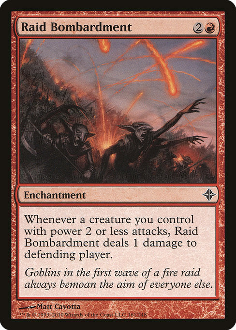 ROE: Raid Bombardment (Foil)