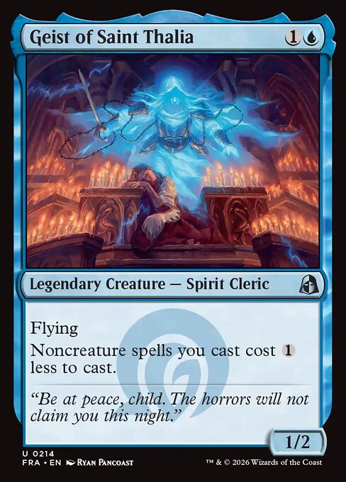 FRA: Geist of Saint Thalia
