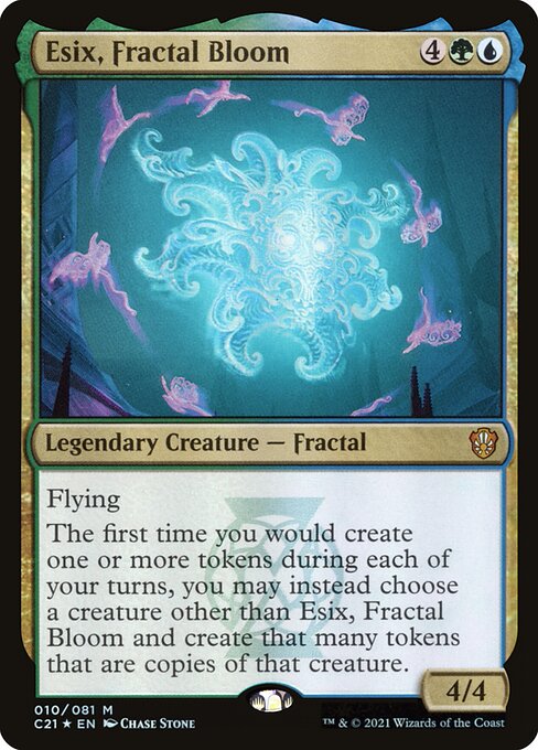 C21: Esix, Fractal Bloom (Foil)