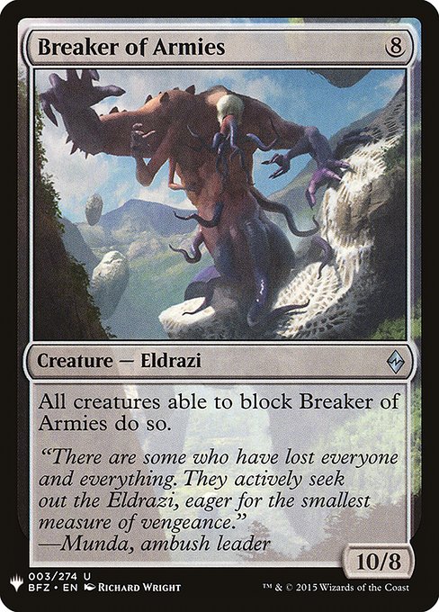 PLST: Breaker of Armies