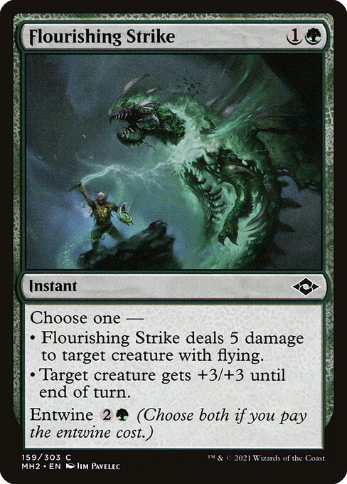 MH2: Flourishing Strike (Foil)
