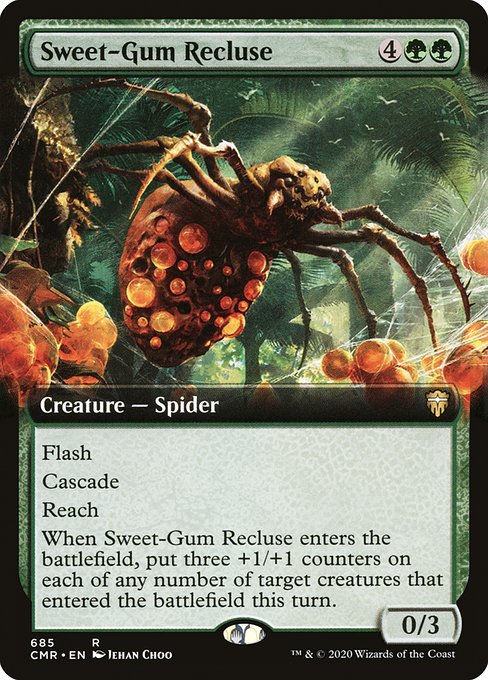 CMR: Sweet-Gum Recluse (Extended Art) (Foil)