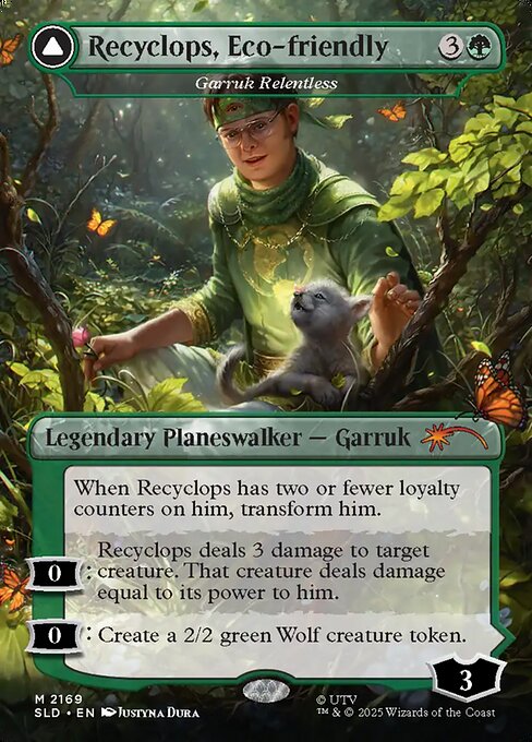 SLD: Recyclops, Eco-friendly - Garruk Relentless