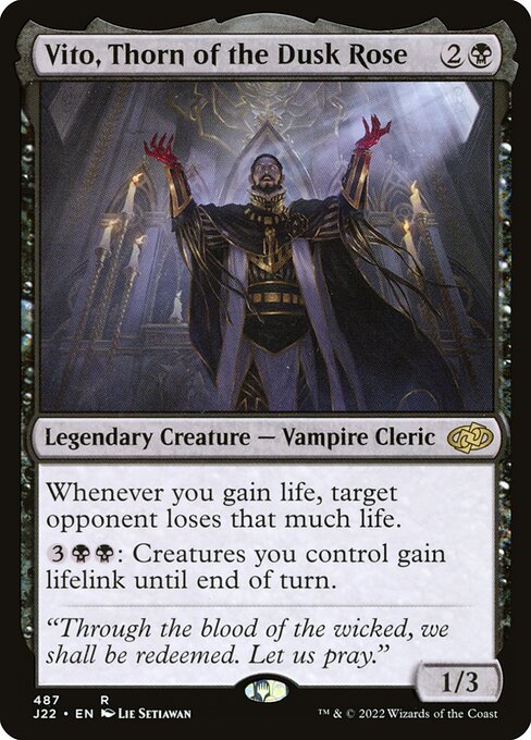 J22: Vito, Thorn of the Dusk Rose
