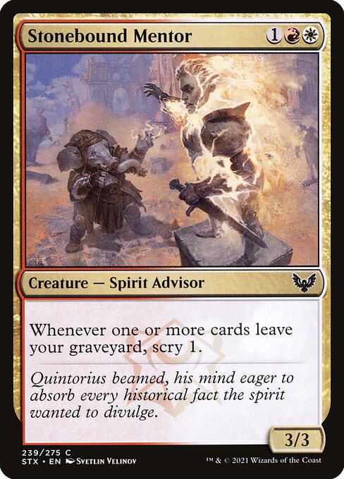 STX: Stonebound Mentor (Foil)