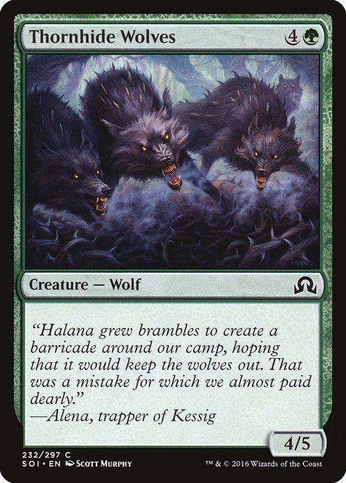 SOI: Thornhide Wolves (Foil)