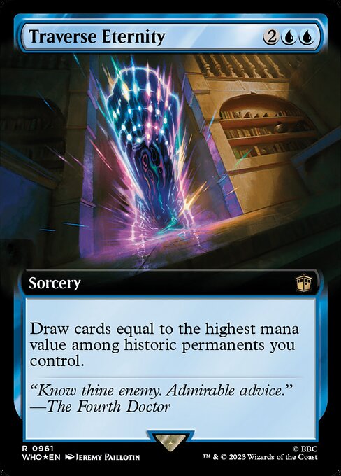 WHO: Traverse Eternity (Extended Art) (Surge Foil)