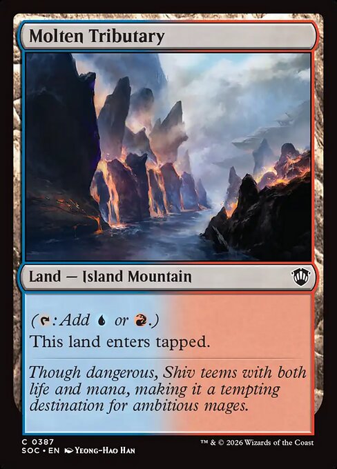 SOC: Molten Tributary