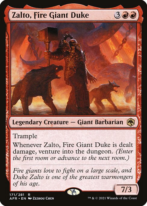 AFR: Zalto, Fire Giant Duke