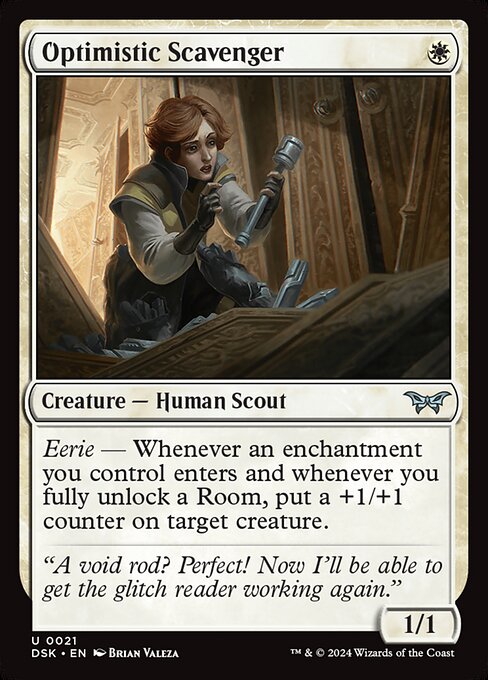 DSK: Optimistic Scavenger (0021) (Foil)
