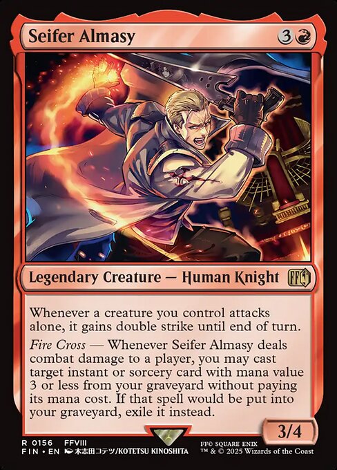 FIN: Seifer Almasy (Foil)
