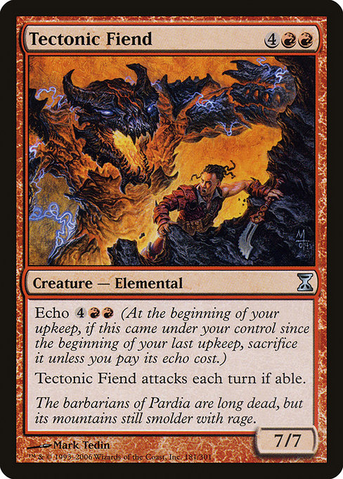 TSP: Tectonic Fiend (Foil)