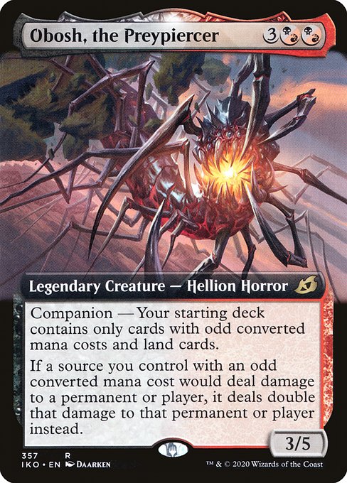 IKO: Obosh, the Preypiercer (Extended Art)