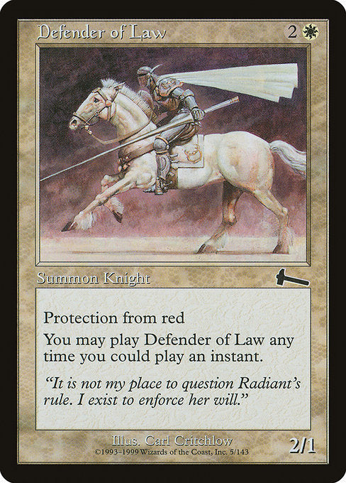 ULG: Defender of Law (Foil)