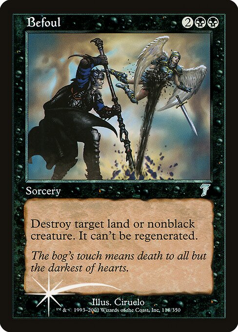 7ED: Befoul (Foil)