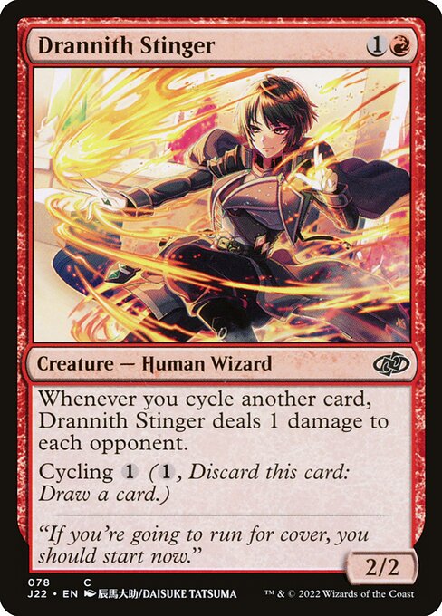 J22: Drannith Stinger