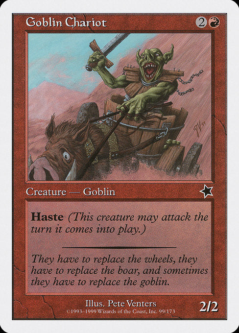 S99: Goblin Chariot