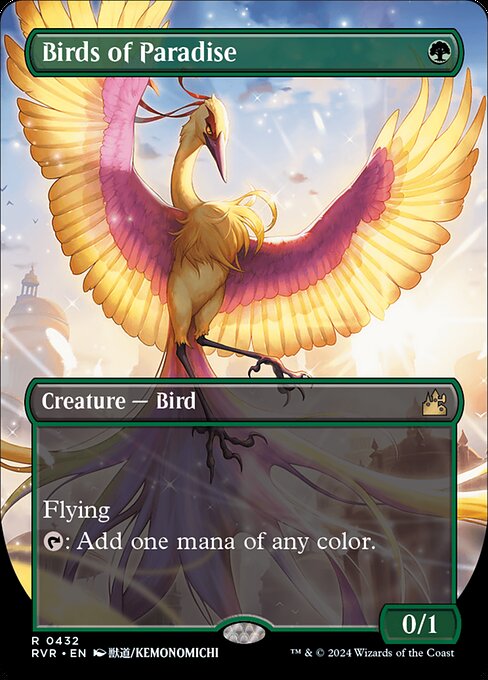 RVR: Birds of Paradise (Anime Borderless)