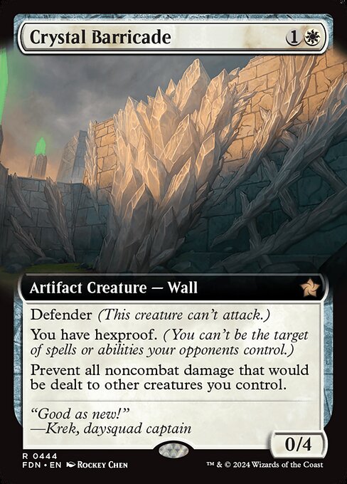 FDN: Crystal Barricade (Extended Art)
