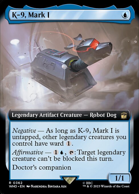 WHO: K-9, Mark I (Extended Art) (Foil)