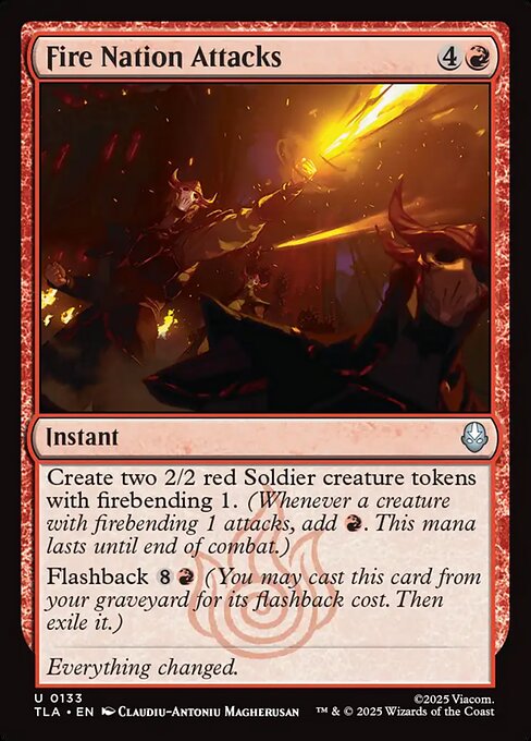 TLA: Fire Nation Attacks (Foil)